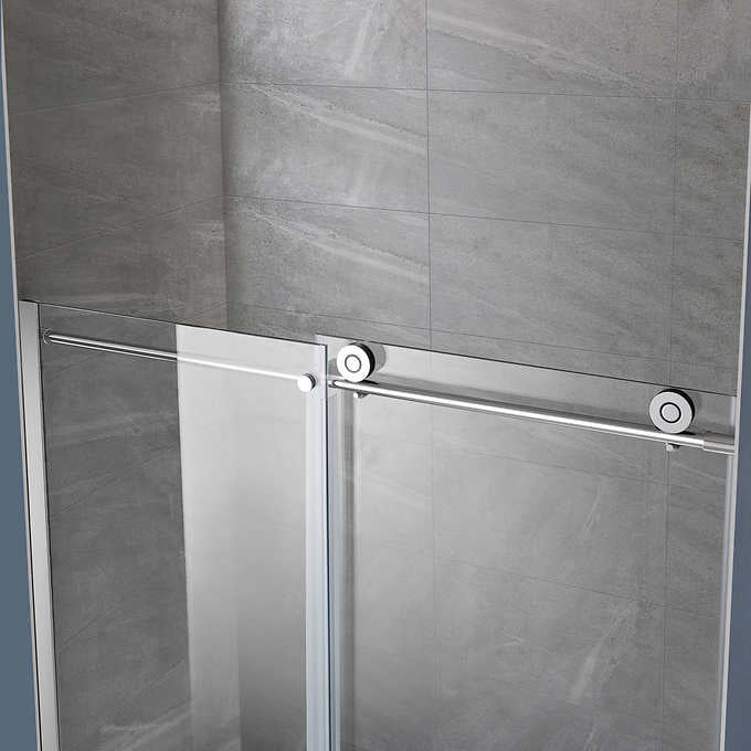 OVE Canberra 60 in. Shower Door with Base