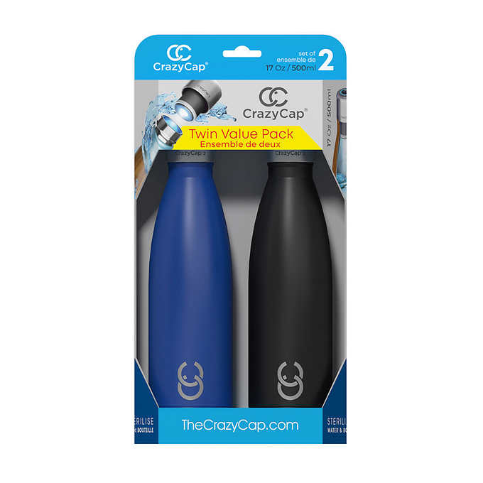 CRAZYCAP BOTTLE TWIN PACK