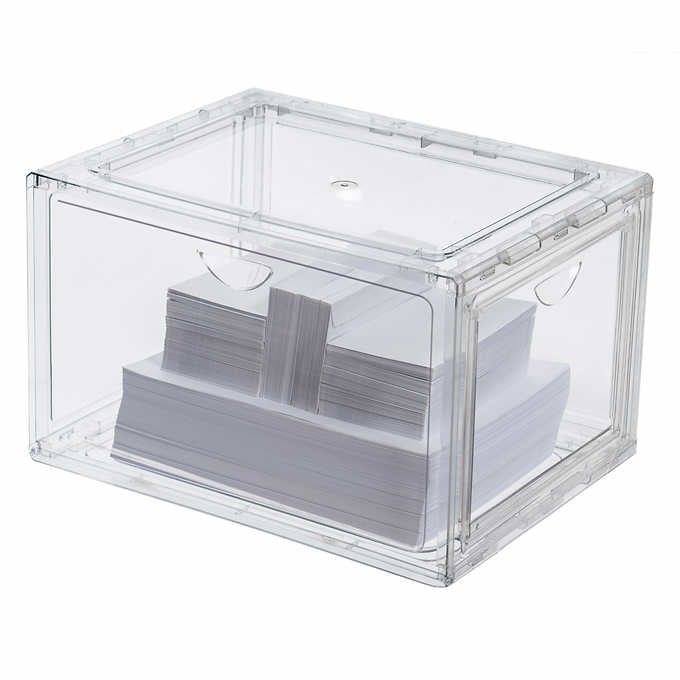 Stackable Shoebox & Organizer, 8-pack