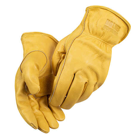 Holmes Cowhide Work Gloves, 2-pack