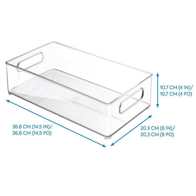 iDesign 4-piece Kitchen Bins Set