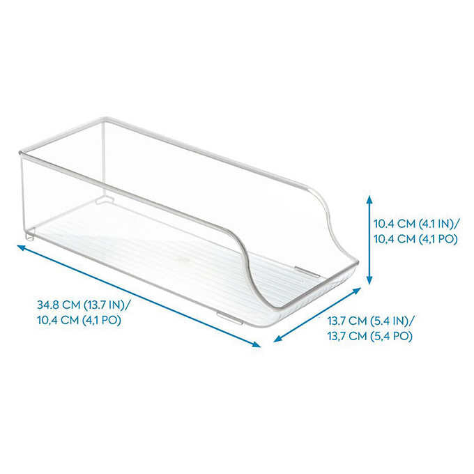 iDesign 4-piece Kitchen Bins Set