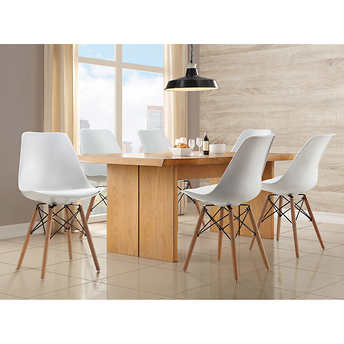 White Chair 2 Pack by Bayside Furniture