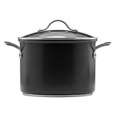 Kirkland Signature Hard Anodized Cookware Set, 10-piece