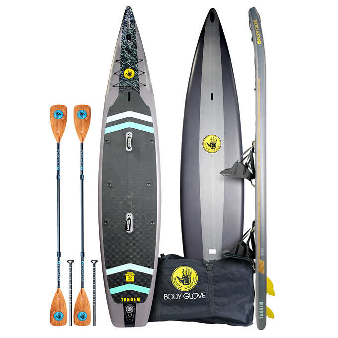 BODY GLOVE TANDEM KAYAK AND PADDLE BOARD