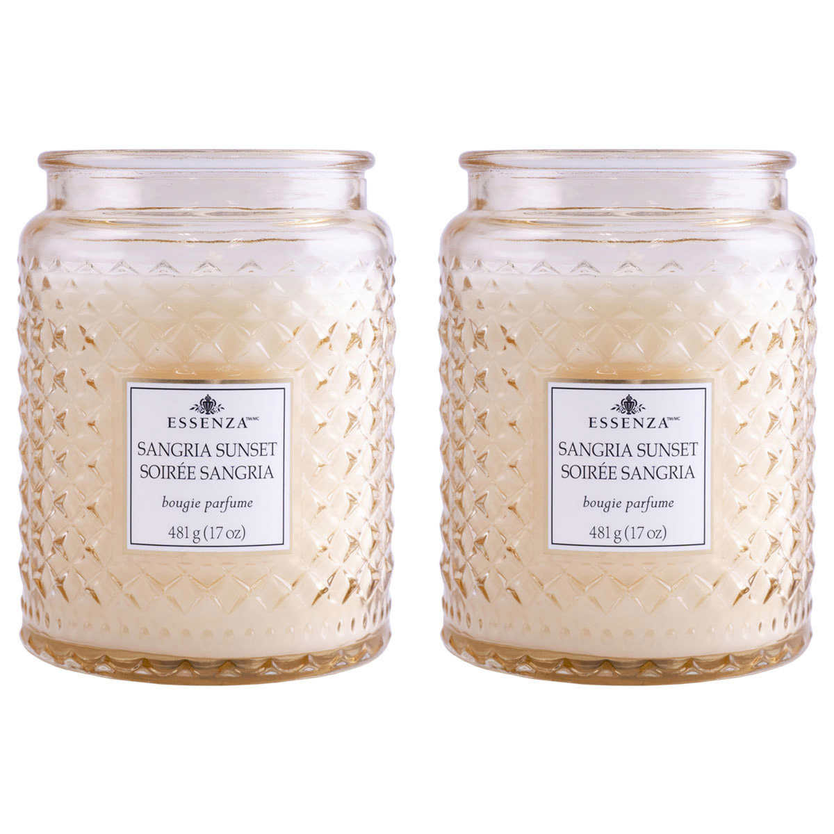 Essenza 17oz Candle, 2-pack