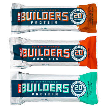 Clif Bar Builders Protein, 18-count