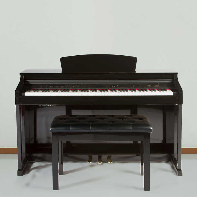 Artesia DP-150e Plus Digital Upright Piano Bundle