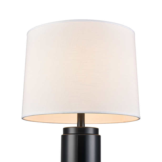 Metal Cylinder Table Lamp