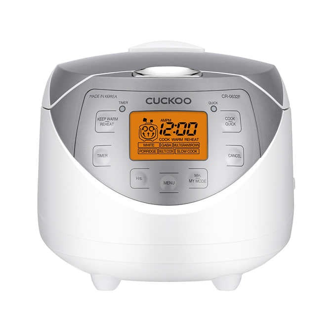 Cuckoo 6-cup Multifunctional Micom Rice Cooker and Warmer