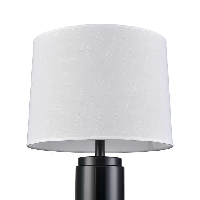 Metal Cylinder Table Lamp