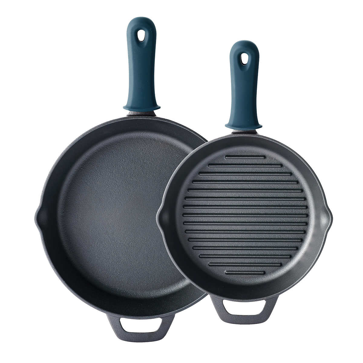 Tramontina 2-piece Cast Iron Skillets