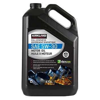 Kirkland Signature - Set of 2 cans of 5W30 fully synthetic motor oil