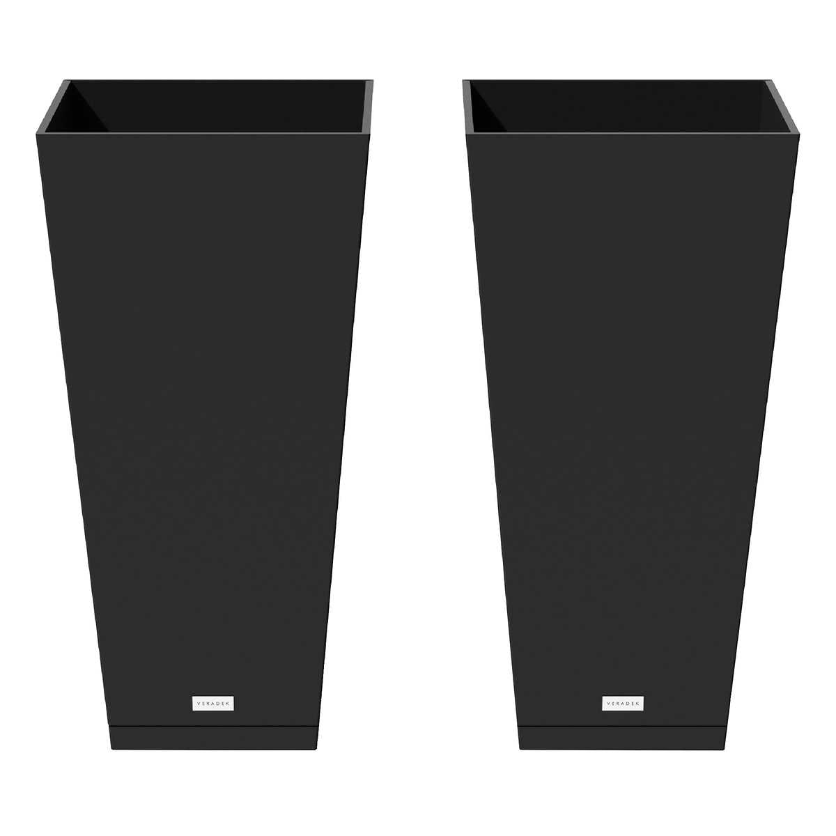 Veradek 30" Tall Square Planter, 2-pack