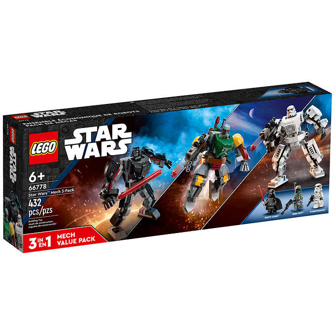 LEGO Star Wars: Star Wars Mech 3-Pack Set 66778