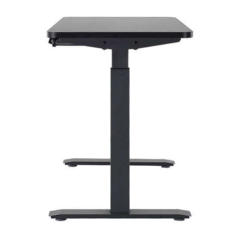 Motionwise 121.9 cm × 61 cm (48 in. × 24 in.) Height Adjustable Standing Desk Black