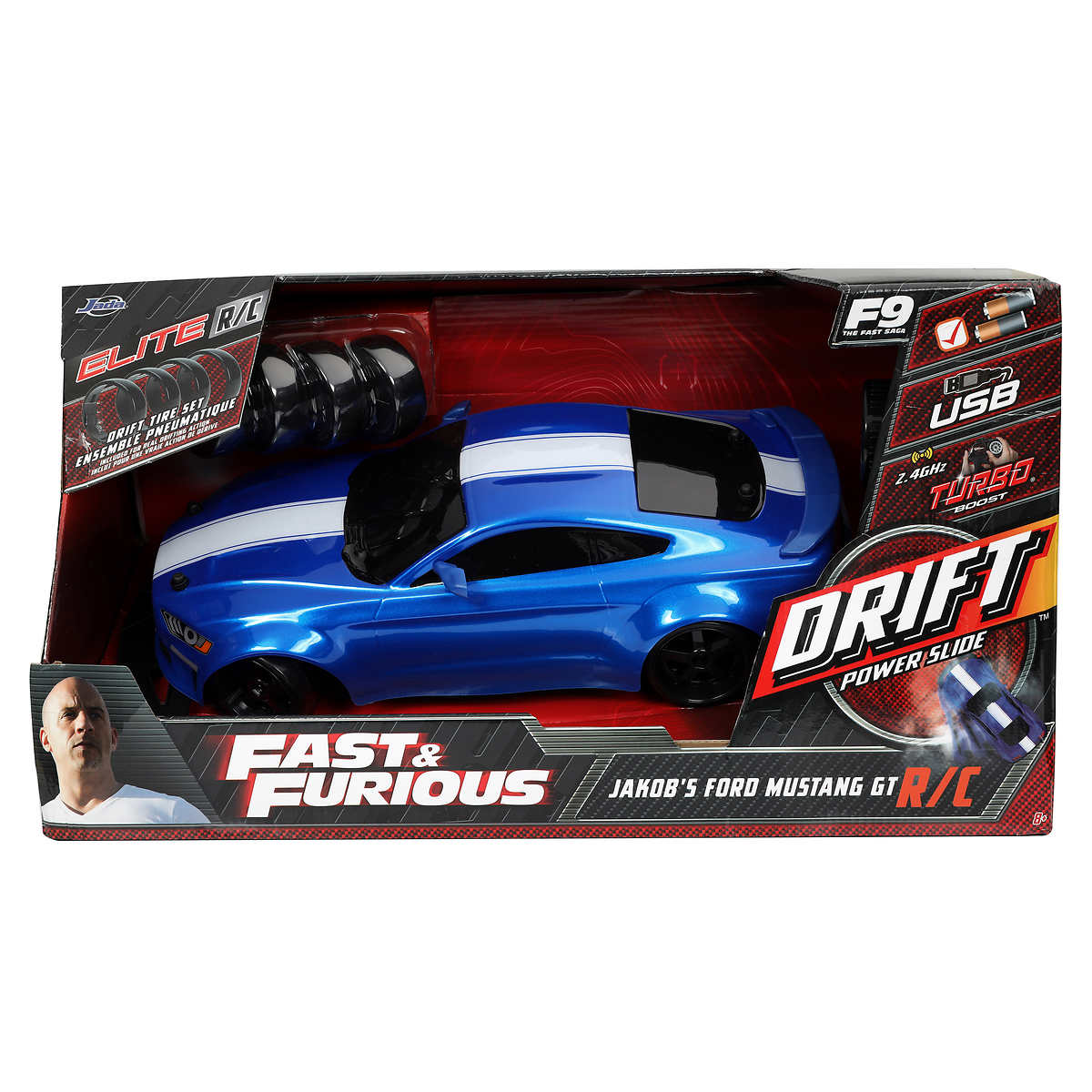 1:10 Fast & Furious Drift RC - Jakob Mustang