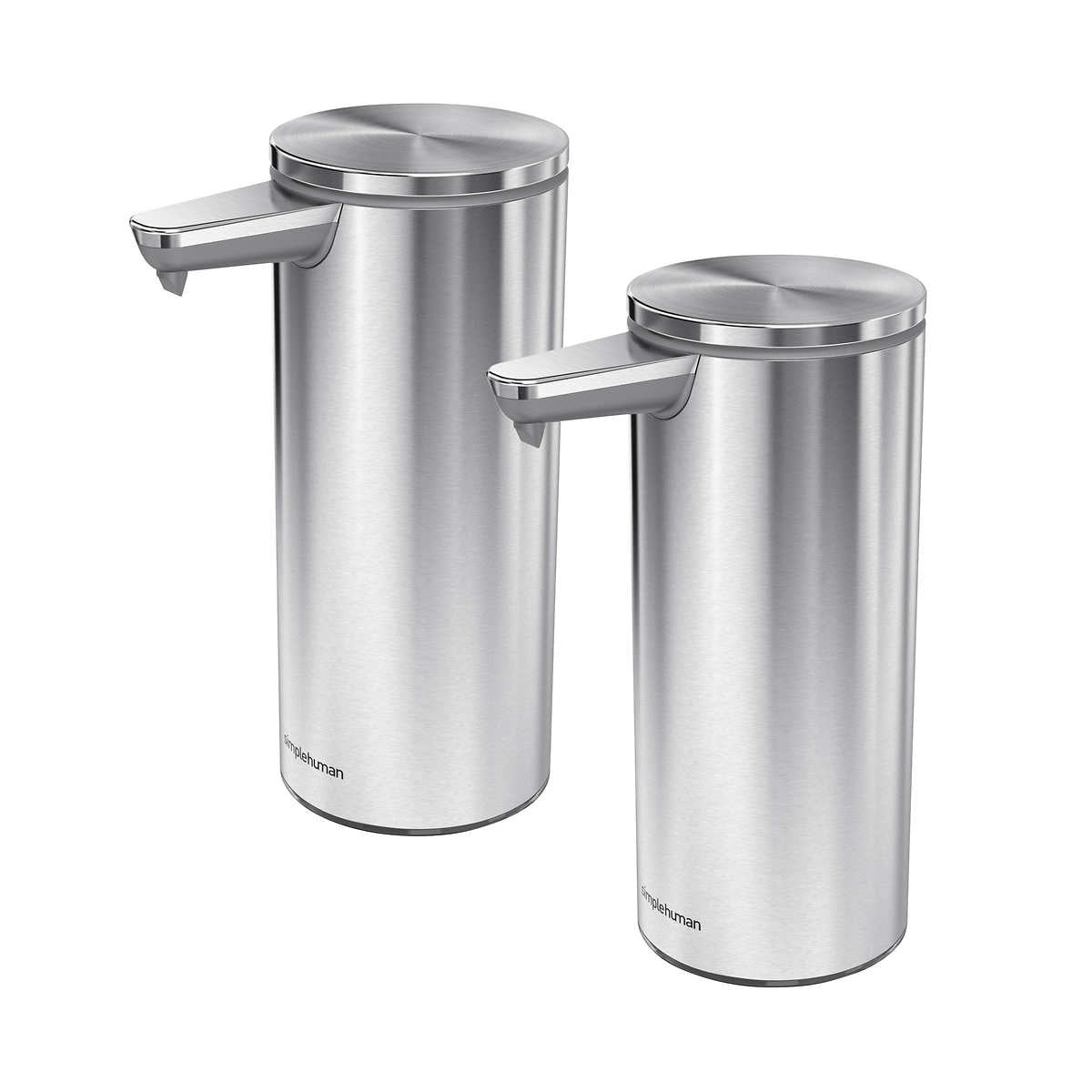 Simplehuman Rechargeable Sensor Soap Dispenser 2 pack