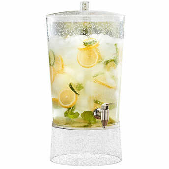 Fizz Acrylic Drink Dispenser, 11 L (2.9 gal)