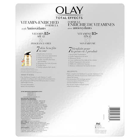 Olay Total Effects Anti-Aging SPF 15 Moisturizer 2 x 50 mL