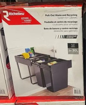 RICHELIEU WASTE & RECYCLING 2 x 30 liter