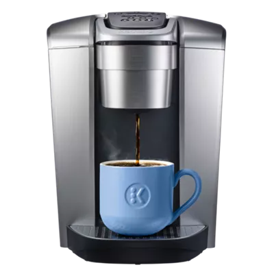 KEURIG K ELITE BREWER BRUSHED SILVER INCLUDES MY K CUP
