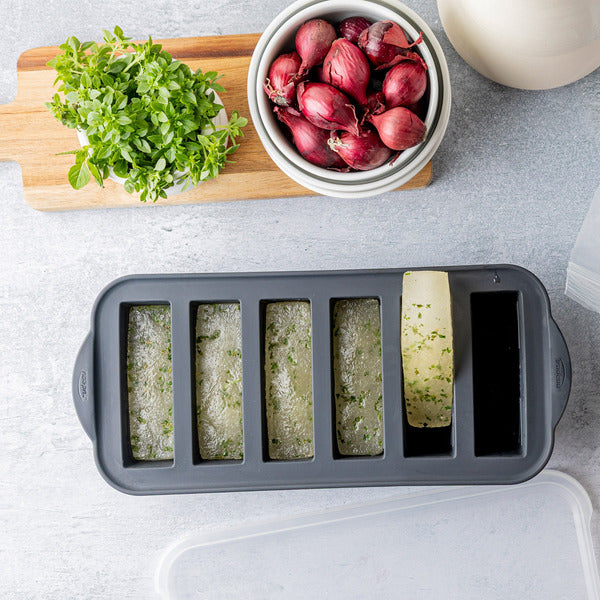 Trudeau Cleaver Cubes Freezer Trays With Covers