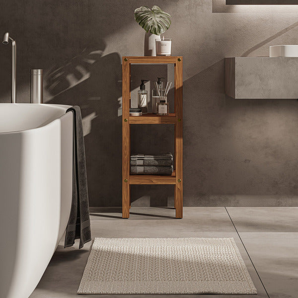 Teakhaus FSC-Certified Teak Wood 3-Tier Shelf
