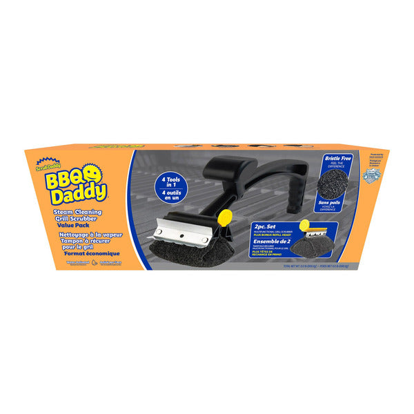 Scrub Daddy - BBQ Daddy Steam Cleaning Grill Scrubber Value Pack