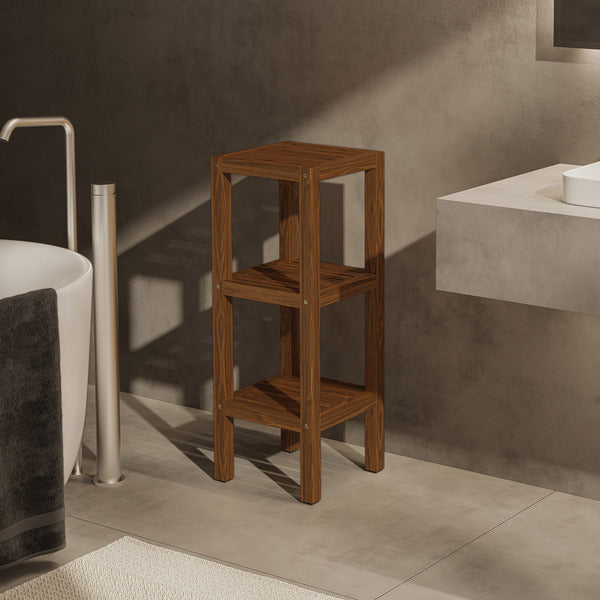 Teakhaus FSC-Certified Teak Wood 3-Tier Shelf