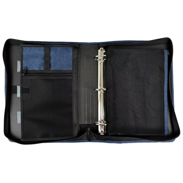 HILROY 2 ZIPPER BINDER WITH PENCIL POUCH