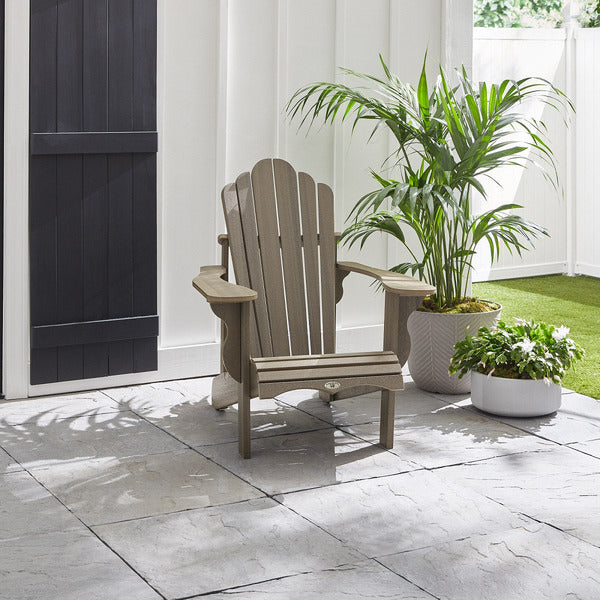 Classic Adirondack Chair - Coastal Grey