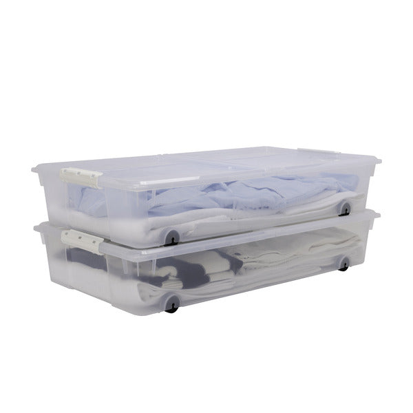 Greenmade InstaView 57 Quart Underbed Storage Bin