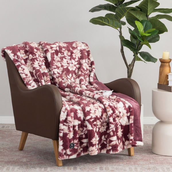 BERKSHIRE ELECTRIC HEATED THROW 50 IN X 60 IN