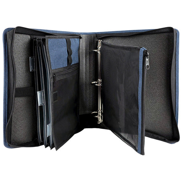 HILROY 2 ZIPPER BINDER WITH PENCIL POUCH