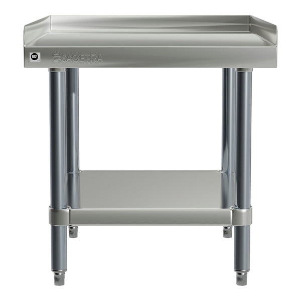 Sagetra Equipment Stand 30 x 24 x 24 Stainless Steel