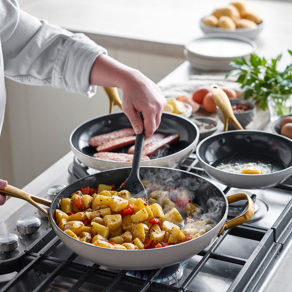 GreenPan Jewel Pro Ceramic Non-Stick 3-piece Fry Pan Set