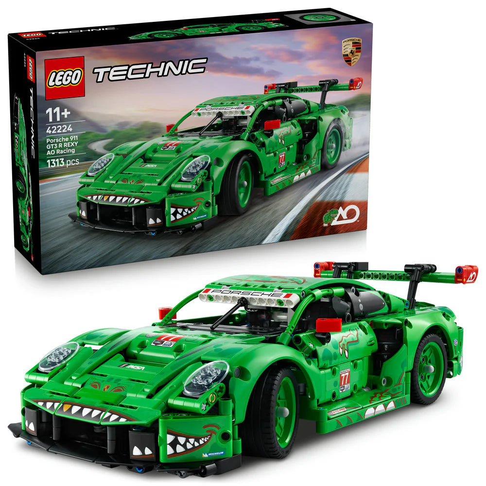 LEGO Technic Porsche 911 GT3 R REXY AO Racing Car