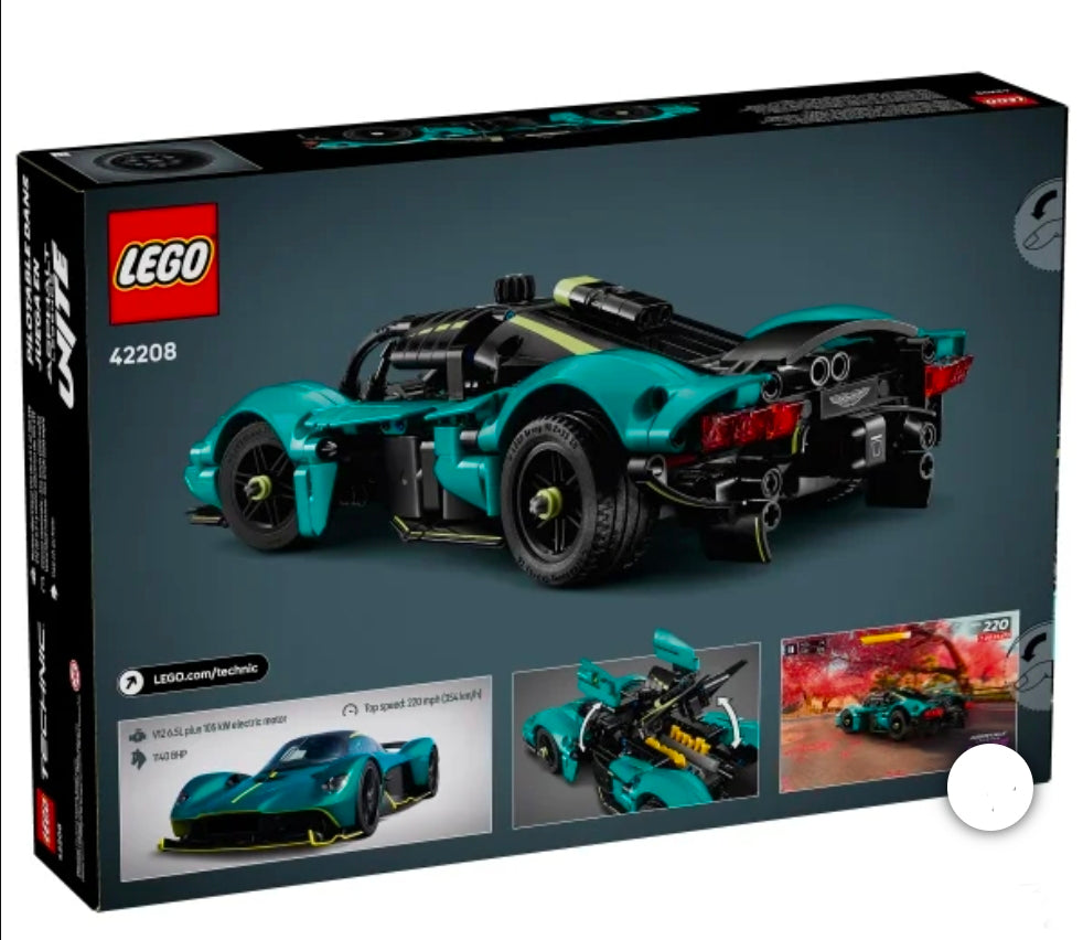 LEGO Technic Aston Martin Valkyrie Toy Car 42208