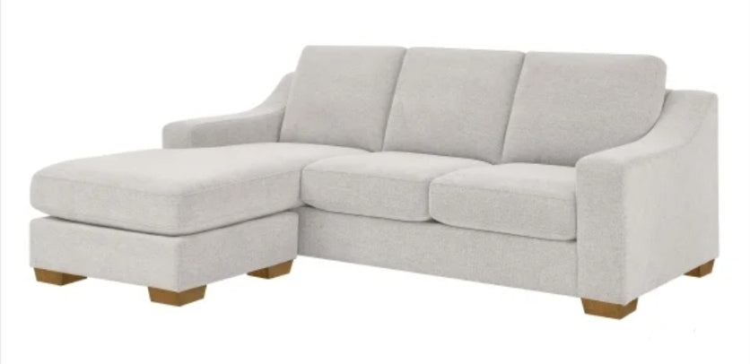 Thomasville Dillard 2-piece Fabric Sofa with Reversible Chaise