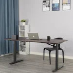 Motionwise Height Adjustable Standing Desk 152.4 cm x 76.2 cm (60 in. x 30 in.) Grey