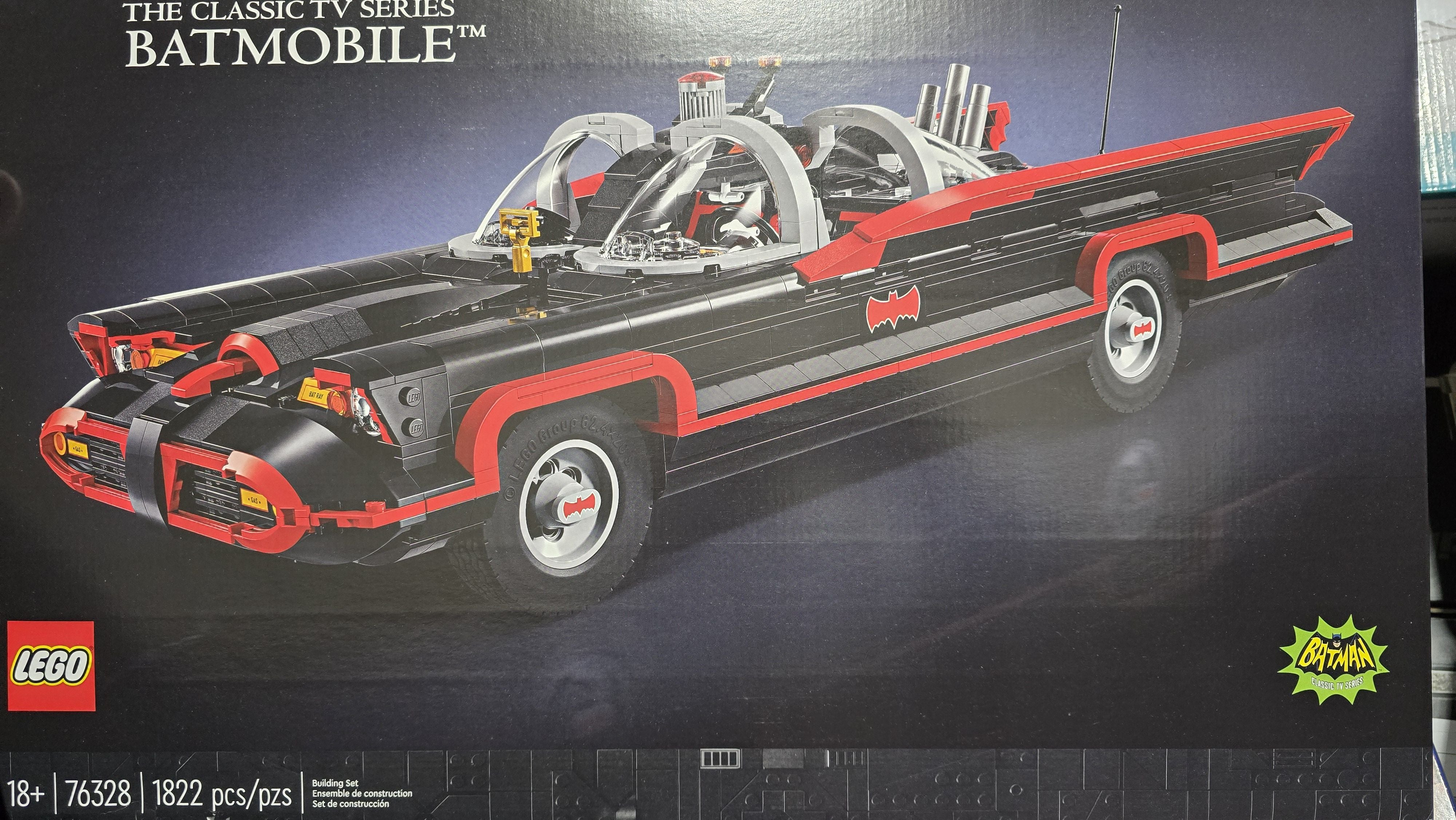 LEGO DC Batman: The Classic TV Series Batmobile Set and DC Collectibles 76328