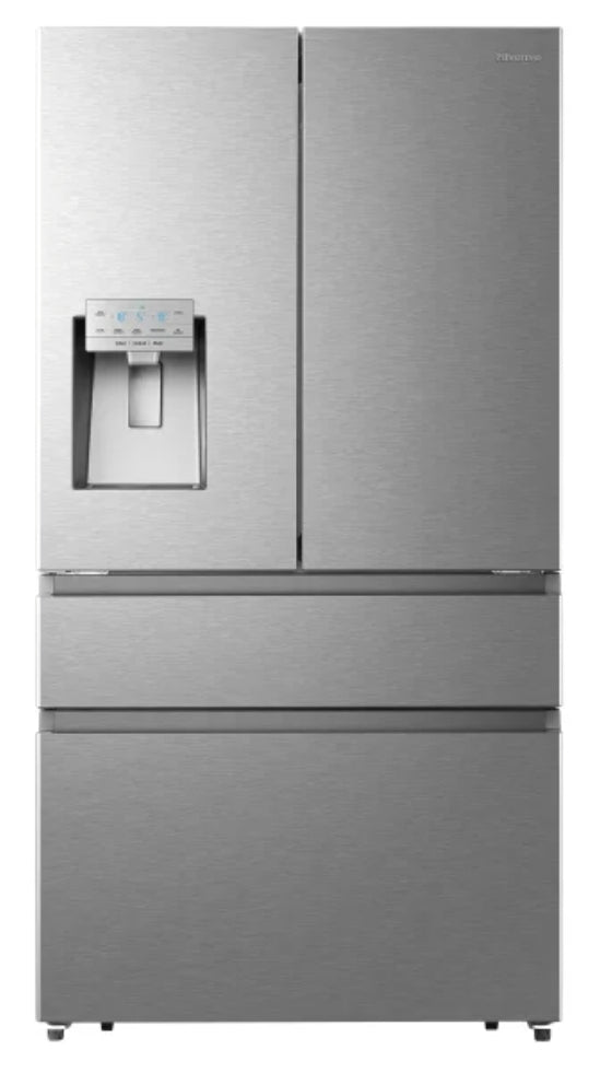 Hisense 36 in 19.8 cu ft. Counter Depth 4-Door French Door Refrigerator with Water and Ice Dispenser