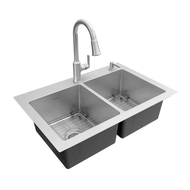 AMERICAN STANDARD RAVIV DBL KITCH SINK