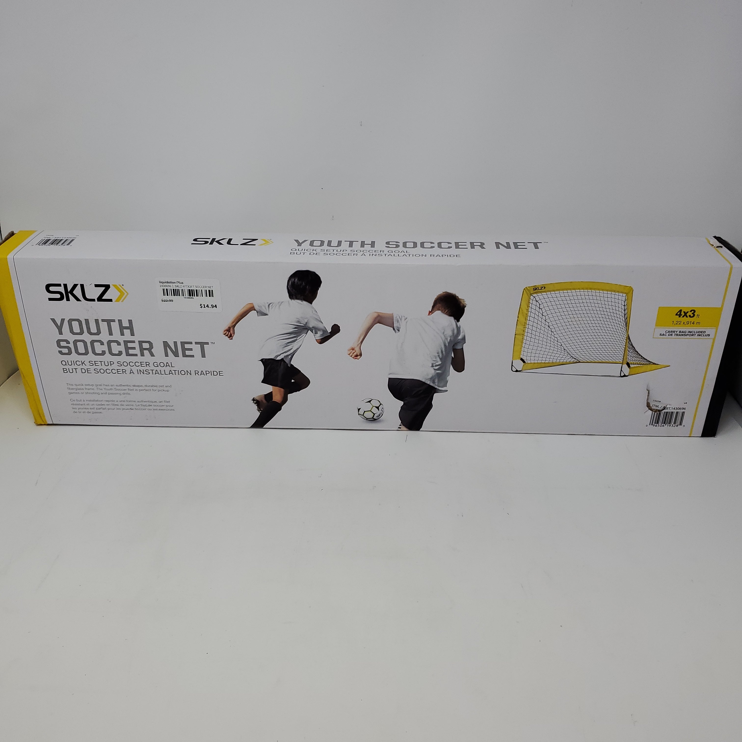 SKLZ Youth Soccer Net 4x3 ft