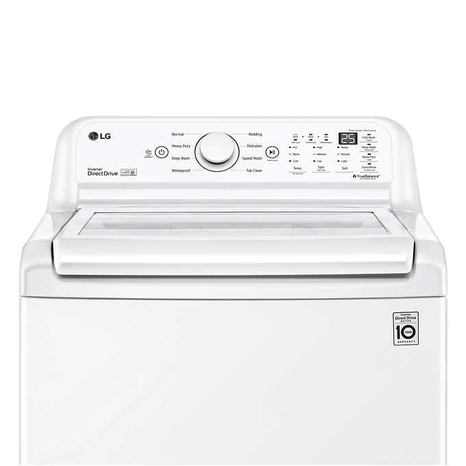 LG 5.2 cu. ft. Ultra Large Capacity Top Load Washer with TurboDrum™ Technology
